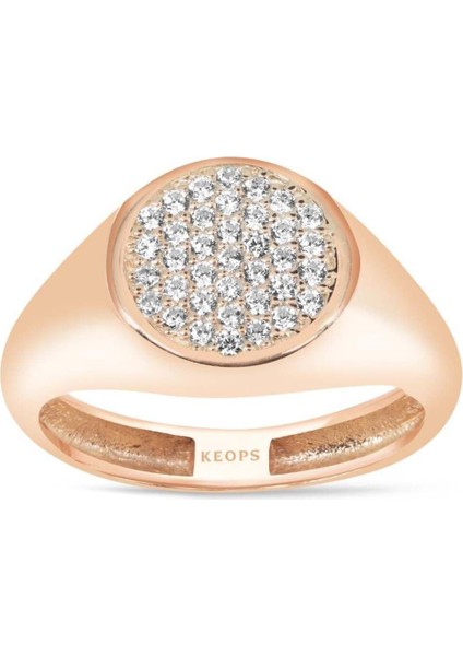 0,37 Karat Düz Yuvarlak Rose Trend Yüzük fiyatları