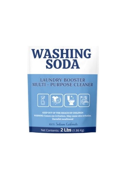 Soda Sodyum Karbonat Sodium Carbonate 1.8 kg 4lb fiyatları