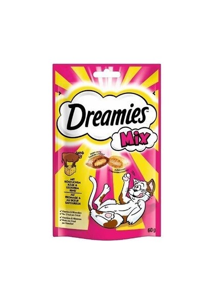 Peynirli ve Sığırlı Kedi Ödül Maması 60 gr 4008429055331 Kedi Kuru Maması