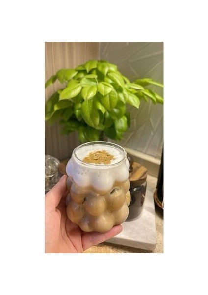Boncuk & Üzüm Şekilli Isıya Dayanıklı Borosilikat Kahve Sunum Pinterest Bardağı modelleri
