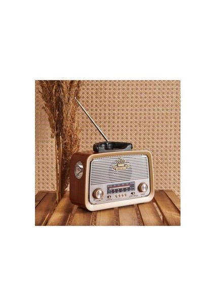 301 Eskitme Nostalji Tasarımlı Bluetoothlu Nostalji Radyo Fm-Sd Kart-Aux fiyatları