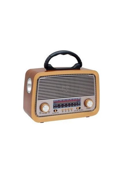 301 Eskitme Nostalji Tasarımlı Bluetoothlu Nostalji Radyo Fm-Sd Kart-Aux fırsatları