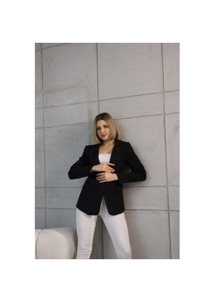 Kadın Kısa Düğmeli Blazer Ceket fiyatları