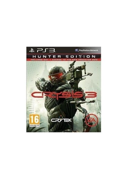 Ps3 Crysis 3 - Orjinal Oyun - Sıfır Jelatin