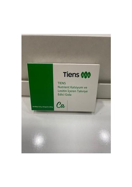 Nutrient Kalsiyum ve Lesitin Içeren Teg