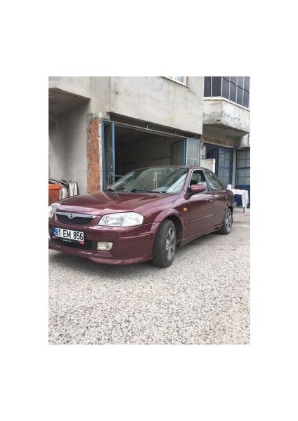 Mazda 323 Familya Yeni Kasa Ön Tampon Eki Boyasız Siyah