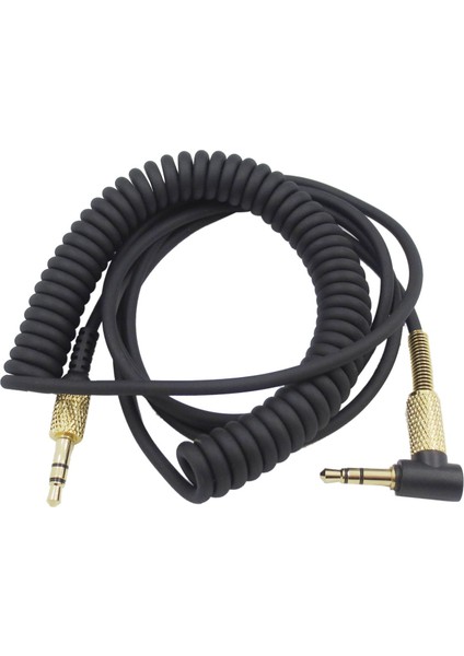 Marshall Major Iı 2 Monitör Bluetooth Kulaklık Için Bahar Ses Kablosu Kablosu Hattı (Mıc Olmadan) (Yurt Dışından)