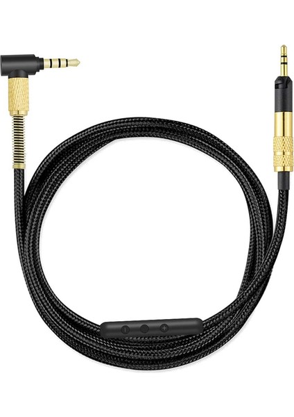 Sennheiser HD518 HD558 HD598 HD595 HD559 HD569 HD579 HD599 (Mikrofonlu) Için Kulaklık Yedek Ses Kablosu (Yurt Dışından)
