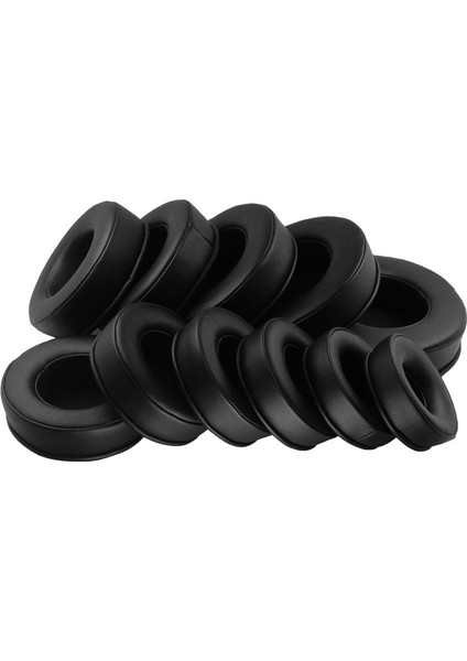 Philips Kulaklıklar Için Ath Için Sony Için Yumuşak Pu Kulaklık Kılıfı Köpük Kulak Pedleri Yastıkları 100MM (Yurt Dışından) fırsatları