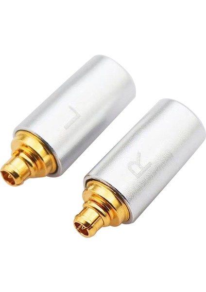 1 Çift Kulaklık Pin Fişi Kulaklık Jak Adaptörü Sennheiser IE300 IE900 Audio Technica N5005 Kulaklık Fişi Gümüş (Yurt Dışından)