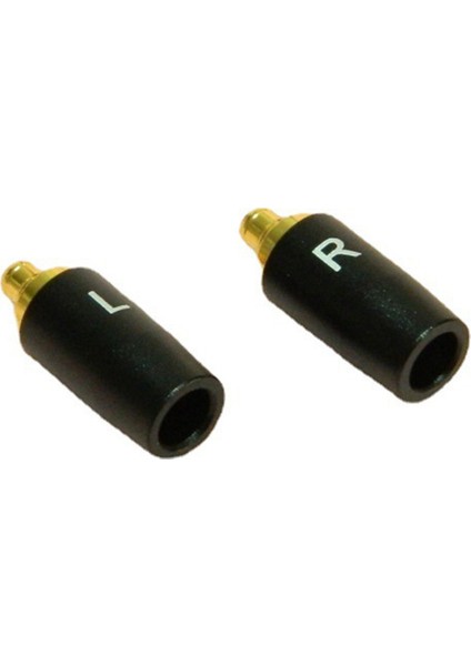 1 Çift Kulaklık Pin Fişi Kulaklık Jak Adaptörü Sennheiser IE300 IE900 Audio Technica N5005 Kulaklık Fişi Siyah (Yurt Dışından)