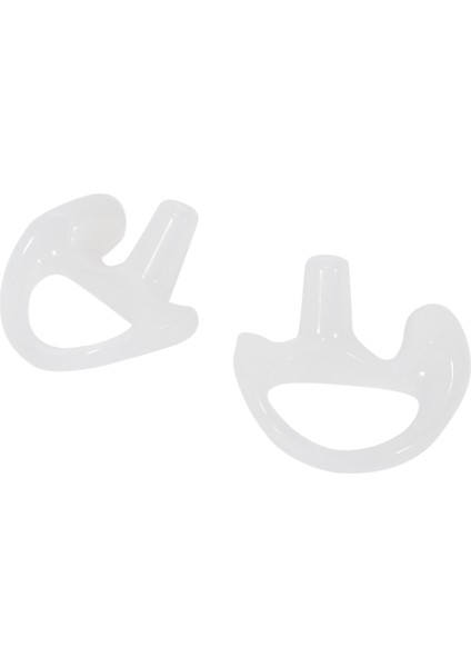 Pairs Şeffaf Silikon Yumuşak Kulaklık Walkie Talkie Için Gizli Akustik Tüp Kulaklık Küçük/orta/büyük J6116Z (Yurt Dışından)
