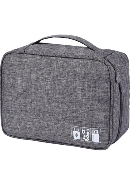 Taşınabilir Kablo Saklama Çantası Su Geçirmez USB Veri Hattı Şarj Cihazı Fiş Düzenleyici Seyahat Düzenleyici Mavi (Yurt Dışından) fiyatları