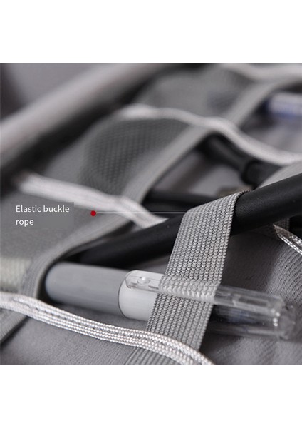 Taşınabilir Kablo Saklama Çantası Su Geçirmez USB Veri Hattı Şarj Cihazı Fiş Düzenleyici Seyahat Düzenleyici Mavi (Yurt Dışından) fırsatları