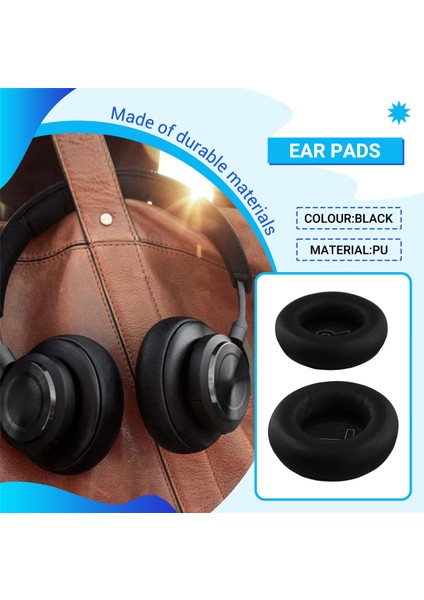 Bang Olufsen Beoplay H9 H7 Kulaklıklar Için Nefes Alabilen Kulak Pedleri Yumuşak Köpük Yastık Kılıfı Kulak Pedleri Siyah (Yurt Dışından)
