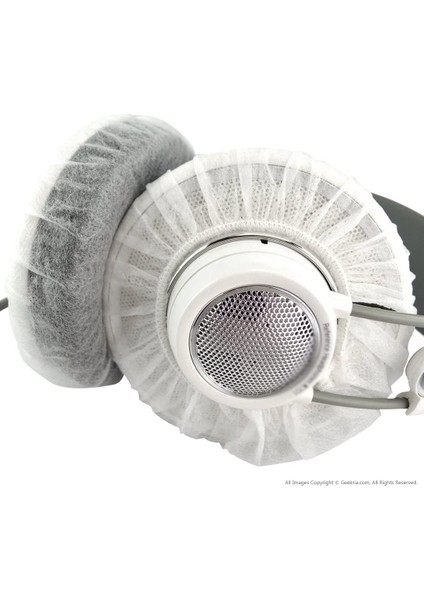 100 Çift Gerilebilir Kulaklık Kılıfları, Akg K712, K702, K701, K550 / 4,72 Inç Kulak Üstü Kulaklık Için Tek Kullanımlık Kulaklıklar (Yurt Dışından) fırsatları