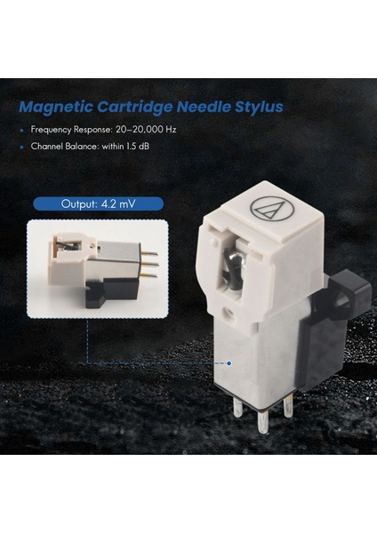 Audio Technica Plak Çalar Için Dinamik Manyetik Kartuş Iğneli Kalem AT-3600L (Yurt Dışından) fırsatları