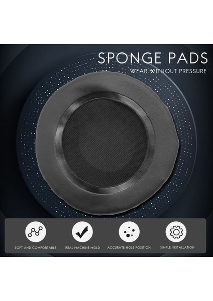 1 Çift 70MM Kulak Pedleri, Evrensel Yedek Köpük Pedleri Kulaklık Yastığı Sünger Yastıkları (Yurt Dışından) fırsatları
