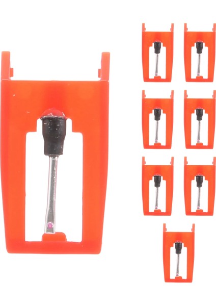 Adet Plak Çalar Iğne Pikap Yakut Vinil Plak Çalar Için Yedek Stylus Iğneler (Yurt Dışından)