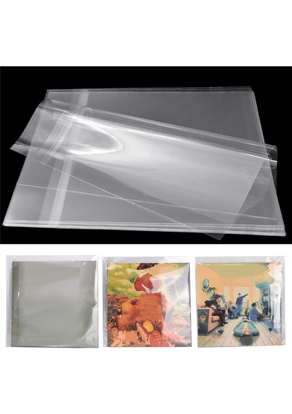 50 Adet Vinil Kayıt Koruyucu Kılıf 12 Inç Pikap Çalar Lp Vinil Kayıt Kendinden Yapışkanlı Kayıt Çantası (Yurt Dışından) modelleri