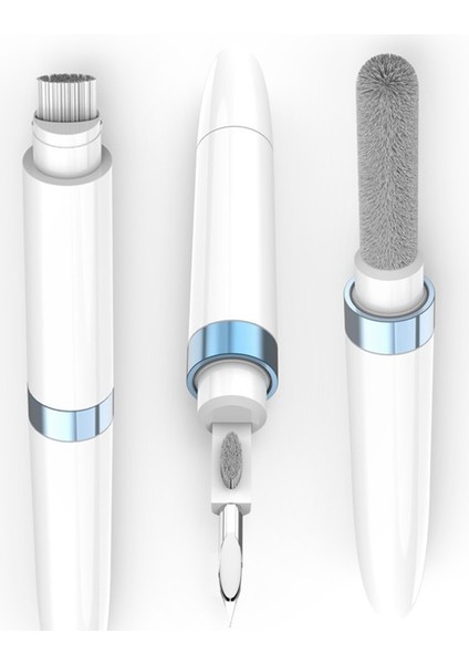 Temizleme Kalemi Taşınabilir Temizleme Fırçası Aracı Çok Fonksiyonlu Klavye Temizleme Fırçası Kulaklık Klavye Kamera Için, Mavi (Yurt Dışından) modelleri