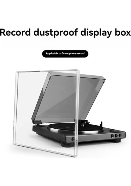 Vinil Plak Sergileme Kutusu Akrilik Duvar Montaj Tutucu 12 Inçlik Vinil Plaklar Için Albüm Plak Rafı Vinil Plak Duvar Rafı (Yurt Dışından)