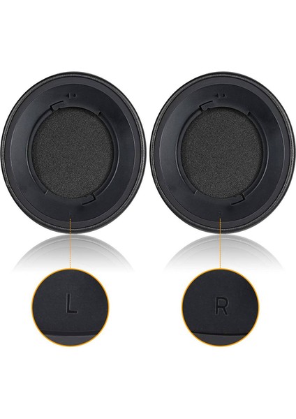 Yedek Kulak Yastıkları, Razer Kraken Pro V2 Için 2 Parça Bellek Köpük Kulak Yastık Seti Koruyucu Kapak - Oval Kulak Kulaklık (Yurt Dışından)