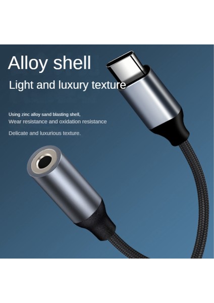 USB Tip C - 3.5mm Aux Adaptör Tip-C 3 5 Jack Ses Kablosu Kulaklık Kablosu Dönüştürücü Samsung Galaxy S21 Ultra S20 (Yurt Dışından) indirimleri