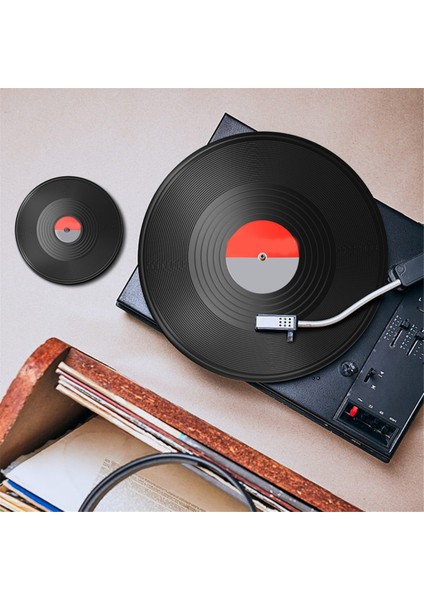 12 Inç Lp Vinil Plak Etiketi Koruyucu Vinil Plaklar Temiz Koruyucu Plak Temizleme Koruyucu Su Geçirmez Temizleyici Siyah (Yurt Dışından) fiyatları
