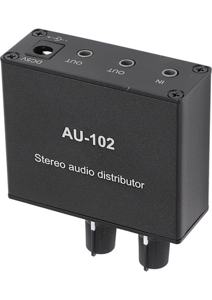 2 Kanal Ses Amplifikatörü 1 Giriş 2 Çıkış 3.5mm Tek Kontrol Stereo Ses Dağıtıcı Ses Ön Amplifikatörü (Yurt Dışından) fiyatları