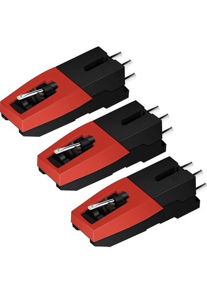 Adet Gramofon Kayıt Manyetik Kartuş Kalemi ile Lp Vinil Iğne Aksesuarları Fonograf Pikap Kalemi (Yurt Dışından)