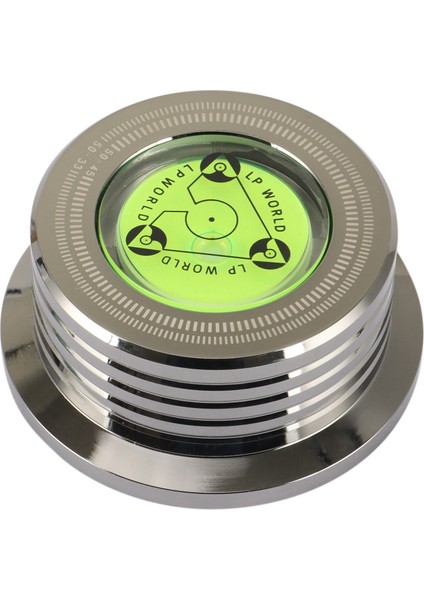 Evrensel 50Hz Lp Vinil Plak Çalar Disk Pikap Sabitleyici Seviye Alüminyum Alaşımlı Ağırlık Kelepçesi, Parlak Siyah (Yurt Dışından)