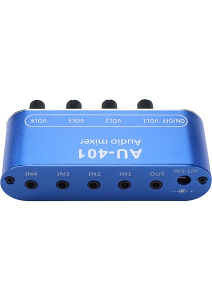 Stereo Mikser (4 Giriş, 1 Çıkış) Bireysel Kontrol Kartı Dıy Kulaklık Amplifikatör Kutusu DC12V (Yurt Dışından)