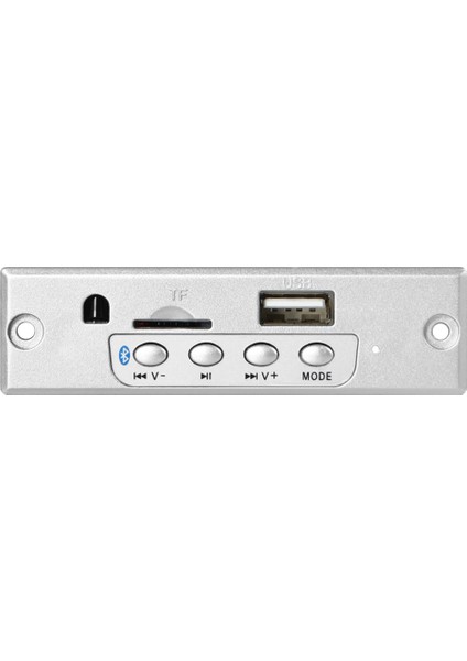 2X25W Amplifikatör Mp3 Çalar Dekoder Kurulu 6V-12V Bluetooth 5.0 Araba Fm Radyo Modülü Desteği Tf USB Aux (Yurt Dışından)