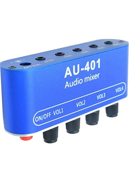 Dc 5V-12V AU-401 Stereo Ses Mikseri 4 Giriş 1 Çıkış Ayrı Ayrı Kontrol Kartı Ses Miksajı Dıy Kulaklık Amplifikatörü (Yurt Dışından) fiyatları