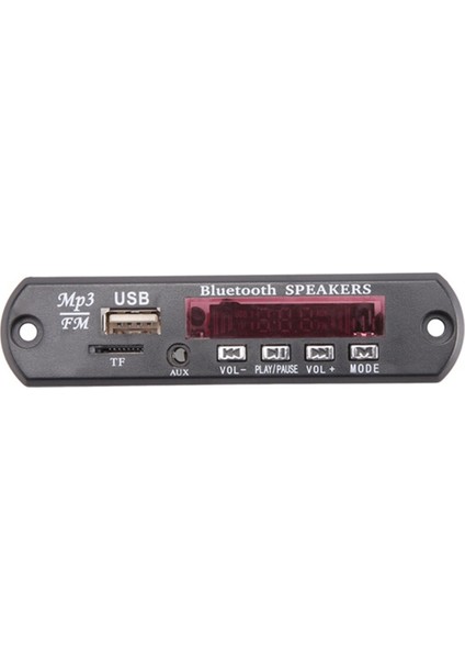Bluetooth Mp3 5.0 Dekoder Kartı Dc 5V 12V Araba Fm Radyo Modülü Araba Telefonu Için Tf USB Aux Desteği (Yurt Dışından)