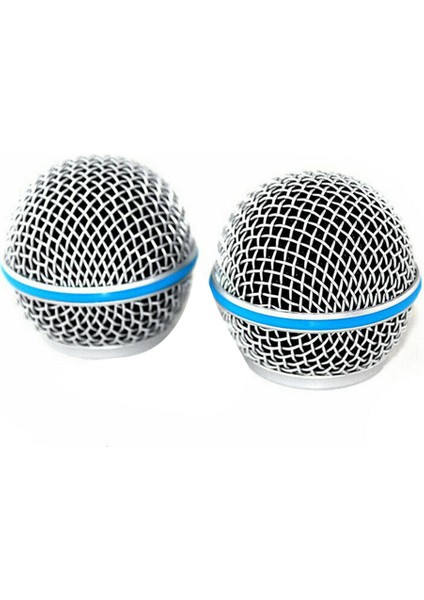 Adet Mikrofon Izgarası Mikrofon Izgarası Yedek Mikrofon Topu Kafa Örgü Shure BETA58A SM58 PGX24 SLX24 (Yurt Dışından) indirimleri