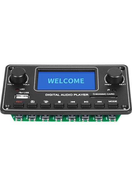 LCD Mp3 Çalar Modülü 28X64 Ekran Bluetooth Dijital Ses Şifre Çözücü Kurulu TDM157 USB Sd Bt Fm Araba Ev Için Amplifikatör (Yurt Dışından)
