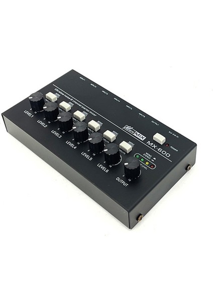 6 Kanal Ultra Düşük Gürültülü Stereo Hat Mikseri Mini Profesyonel Ses Mikseri Güç Kaynağı DC5V Kolay Kullanımlı Ses Mikseri (Yurt Dışından) indirimleri