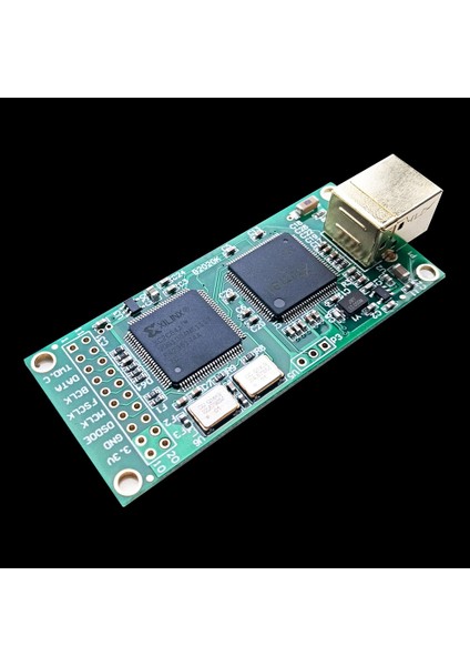 AK4497 ES9038 AK4493 Kod Çözücüler Için Amanero COMBO384 Modülü DSD512/PCM384 32BIT (Standart Kristal) (Yurt Dışından)