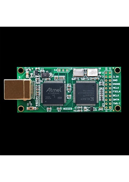 AK4497 ES9038 AK4493 Kod Çözücüler Için Amanero COMBO384 Modülü DSD512/PCM384 32BIT (Standart Kristal) (Yurt Dışından)