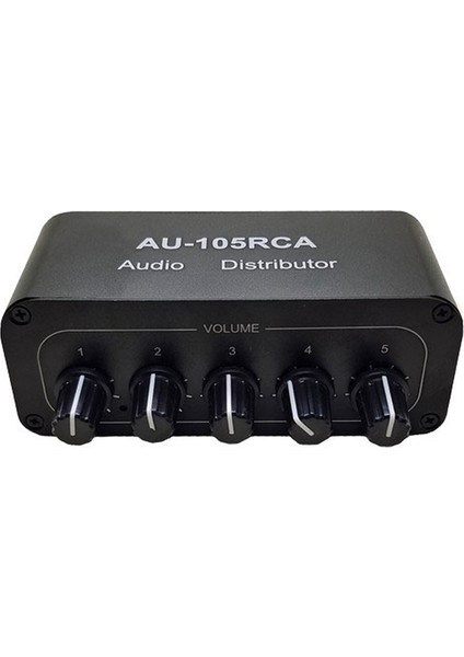 Stereo Ses Mikseri 1 Giriş 5 Çıkış Çok Kanallı Ses Kaynağı Dağıtıcı Güç Amplifikatörleri Için Rca Arayüzü (Yurt Dışından) indirimleri