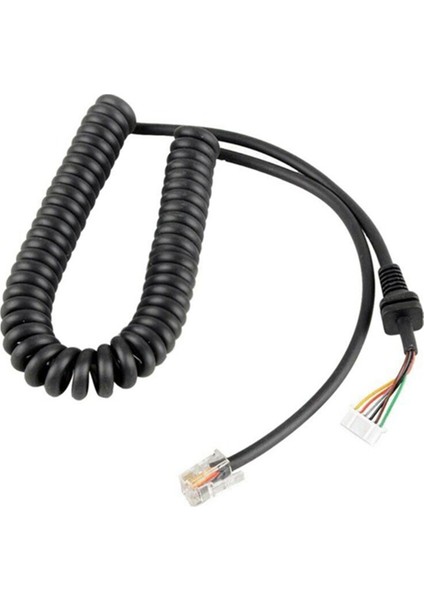 10 Adet FT-7800 FT-8800 FT-8900 Araba Radyo Mh-42 Mh-48 Hoparlör Mikrofon Kablosu Kordon Tel Yaesu MH-48A6J MH-42B6J (Yurt Dışından) modelleri