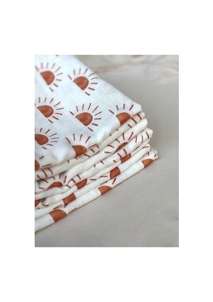 Güneş Çok Amaçlı Müslin Bebek Örtüsü %100 Pamuk 100X100CM fırsatları
