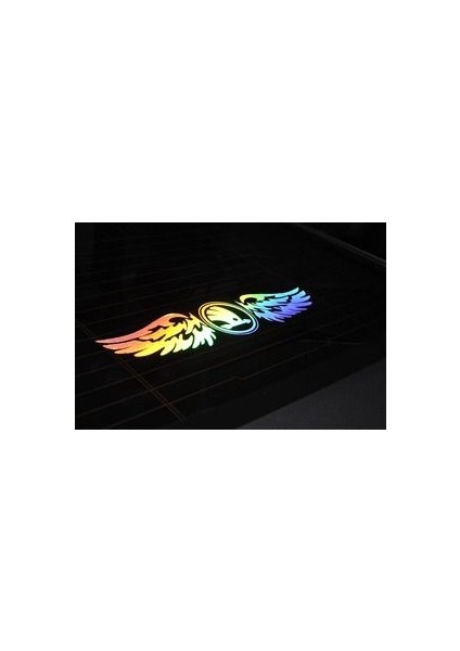 Skoda Uyumlu Hologram Kanat Logo Sticker Çıkartma Oto Aksesuar Araba fiyatları