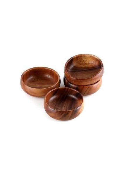 Ahşap Çerezlik 4lüi Çerez Takımı