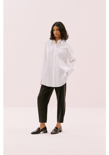 Boyfriend Poplin Gömlek Beyaz Y2513538_002 modelleri