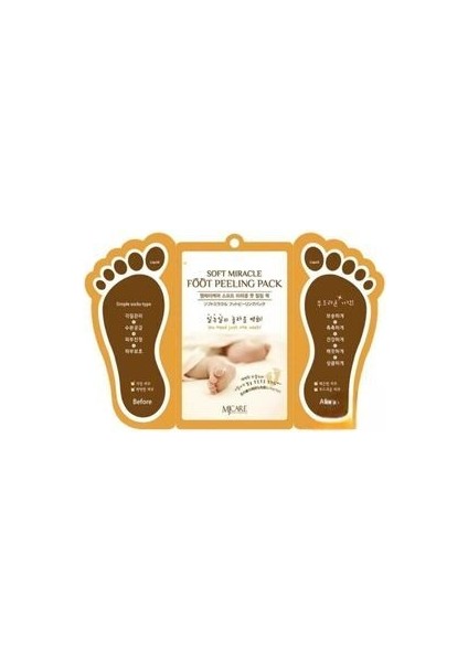 Ayak Soyucu Çorap Ölü Derileri Soyan Ayak Çorabı Peeling Maskesi