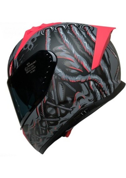 801 Mat Dreka Full Face Kask