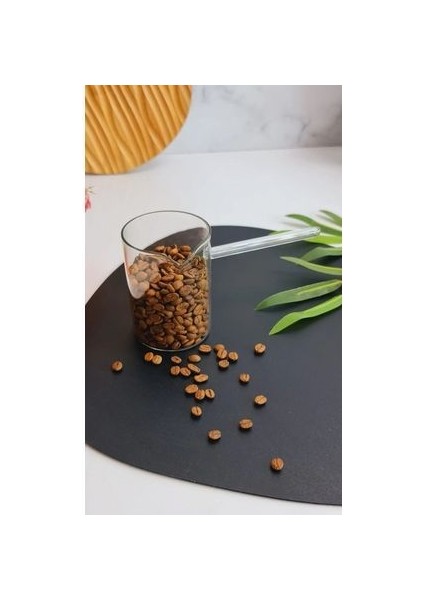 Cam 2li Cezve Seti 350+250ML Borosilikat Ateşe Dayanıklı